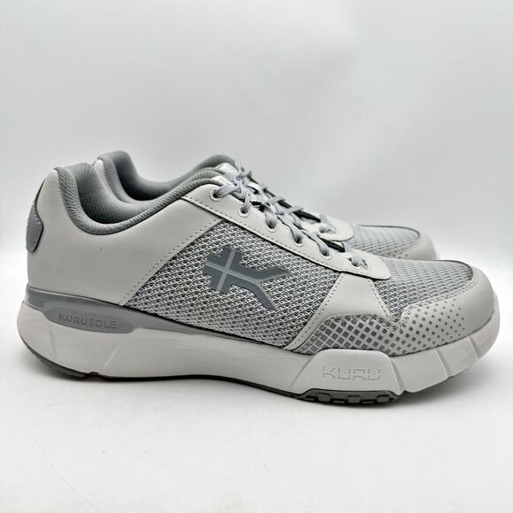 Kuru Mens Quantum 2 Walking Sneakers US 13 M EU 47 Grey Athletic EUC main image 8